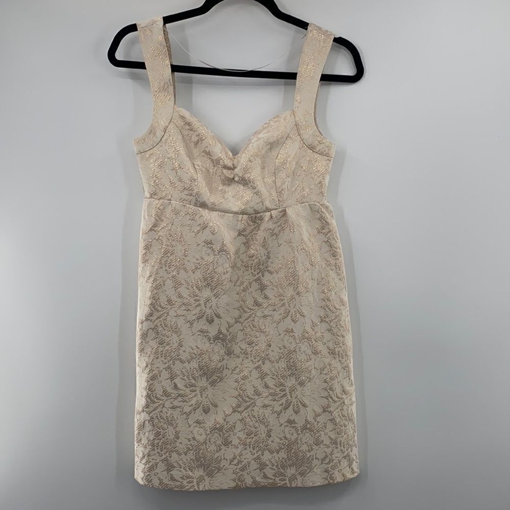 3for$2” Guess Gold Shimmer Dress size: 1